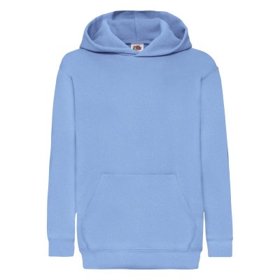 Felpe Kids Classic Hooded Sweat colore sky blue taglia 5/6