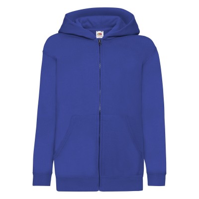 Felpe Kids Classic Hooded Sweat Jacket colore royal blue taglia 5/6