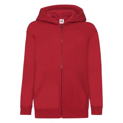 Felpe Kids Classic Hooded Sweat Jacket colore red taglia 5/6
