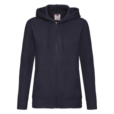 Felpe Ladies Premium Hooded Sweat Jacket colore deep navy taglia XS