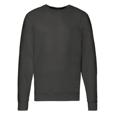 Felpe Lightweight Raglan Sweat colore light graphite taglia L