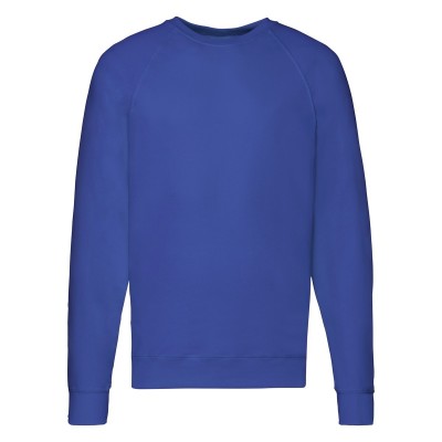 Felpe Lightweight Raglan Sweat colore royal blue taglia S