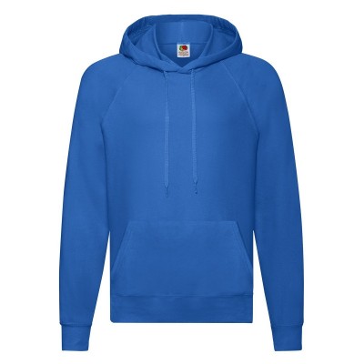 Felpe Lightweight Hooded Sweat colore royal blue taglia S
