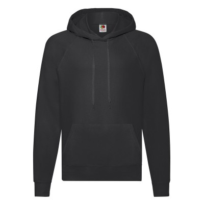 Felpe Lightweight Hooded Sweat colore black taglia S