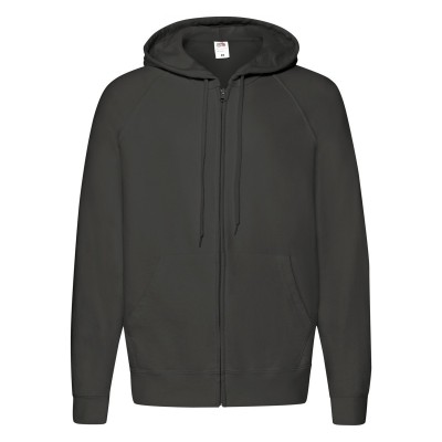 Felpe Lightweight Hooded Sweat Jacket colore light graphite taglia L