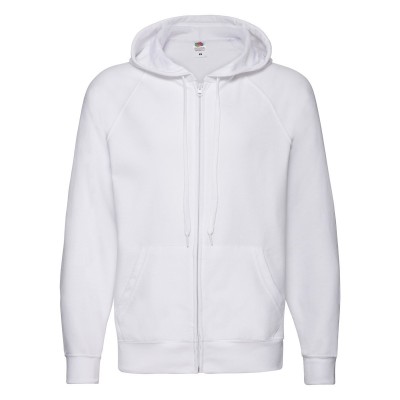 Felpe Lightweight Hooded Sweat Jacket colore white taglia S