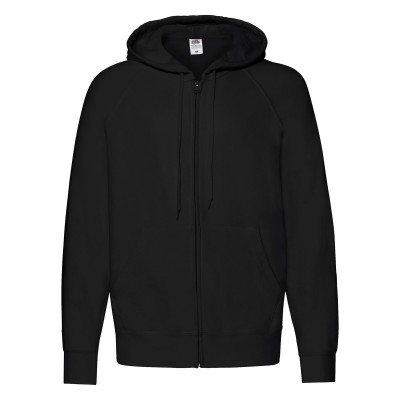 Felpe Lightweight Hooded Sweat Jacket colore black taglia S