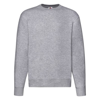 Felpe Premium Set-In Sweat colore heather grey taglia S