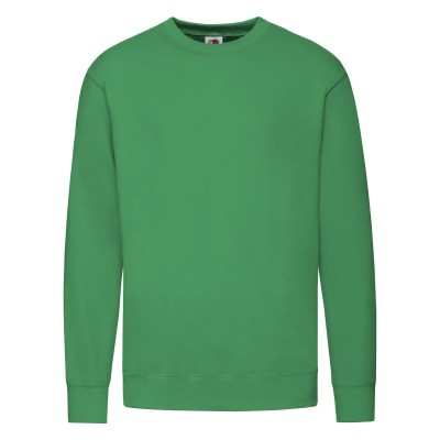 Felpe Lightweight Set-In Sweat colore kelly green taglia S