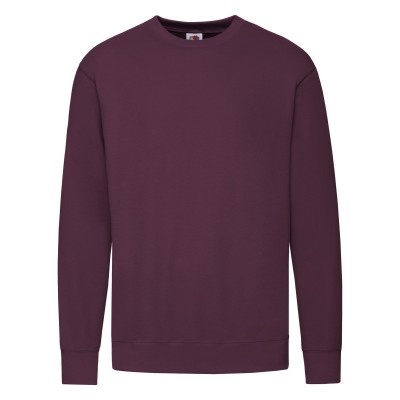 Felpe Lightweight Set-In Sweat colore burgundy taglia S