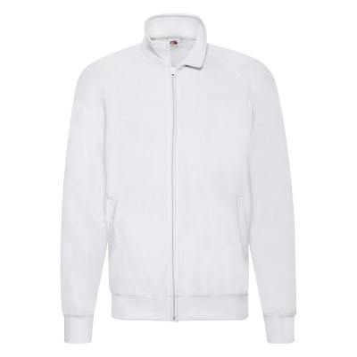 Felpe Lightweight Sweat Jacket colore white taglia S