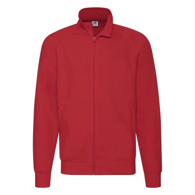 Felpe Lightweight Sweat Jacket colore red taglia S