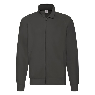 Felpe Lightweight Sweat Jacket colore light graphite taglia S