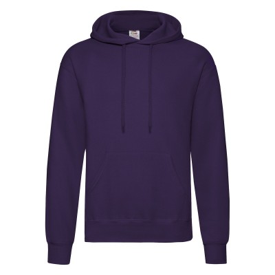 Felpe Classic Hooded Sweat colore purple taglia S
