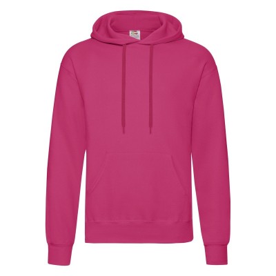 Felpe Classic Hooded Sweat colore fuchsia taglia S