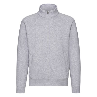 Felpe Premium Sweat Jacket colore heather grey taglia S