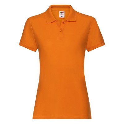 Polo Ladies Premium Polo colore orange taglia XS