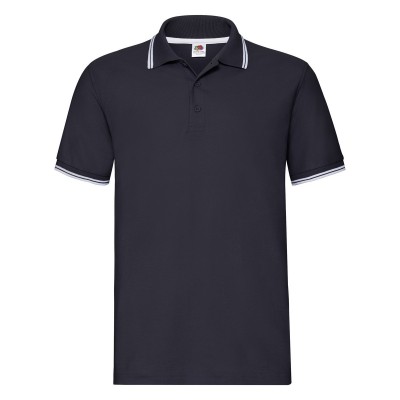 Polo Premium Tipped Polo colore deep navy-white taglia S
