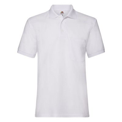 Polo 65/35 Pocket Polo colore white taglia S