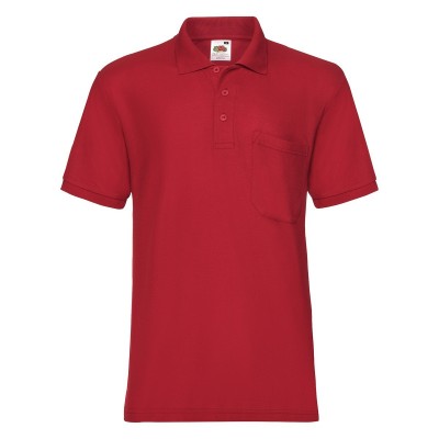 Polo 65/35 Pocket Polo colore red taglia S