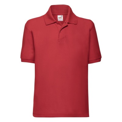 Polo Kids 65/35 Polo colore red taglia 3/4