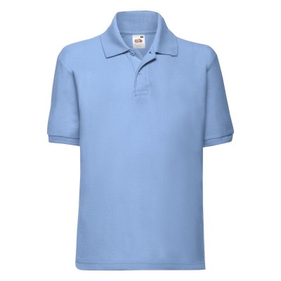 Polo Kids 65/35 Polo colore sky blue taglia 3/4