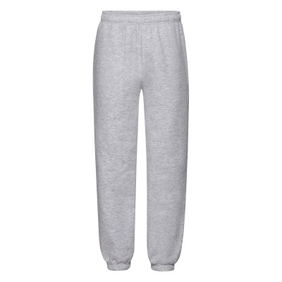 Pantaloni Kids Premium Elasticated Cuff Jog Pants colore heather grey taglia 5/6