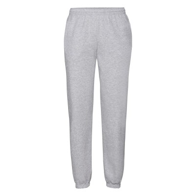 Pantaloni Classic Elasticated Cuff Jog Pants colore heather grey taglia S