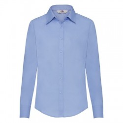 Camicie Ladies Poplin Shirt Long Sleeve 2