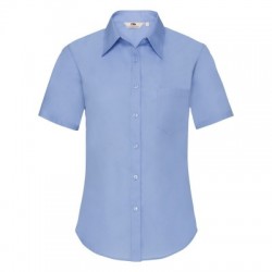 Camicie Ladies Poplin Shirt Short Sleeve 2