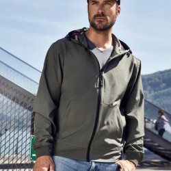Soft shell Men's Hooded Softshell Jacket