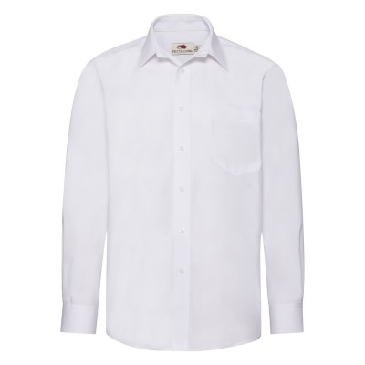Camicie Poplin Shirt Long Sleeve colore white taglia S