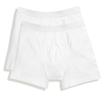 Underwear Classic Boxer 2 Pack colore white taglia S