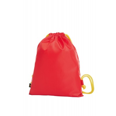 Borse Drawstring Bag PAINT colore red-yellow taglia UNICA