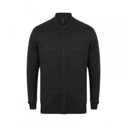 Camicie Unisex Knitted Bomber Jacket 2