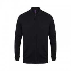 Camicie Unisex Knitted Bomber Jacket 2