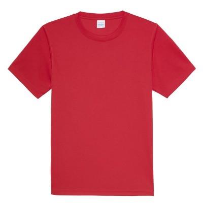 T-Shirt Kids Cool T colore fire red taglia XS