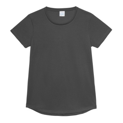 T-Shirt Girlie Cool T colore charcoal taglia XS