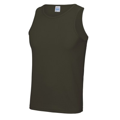 T-Shirt Cool Vest colore olive taglia S