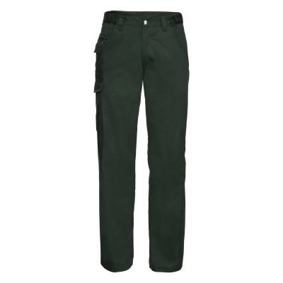 Pantaloni Adults' Polycotton Twill Trousers colore bottle green taglia 54/48