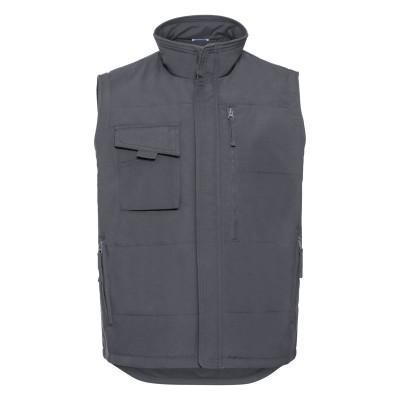 Giacche Adults' Heavy Duty Gilet colore convoy grey taglia S