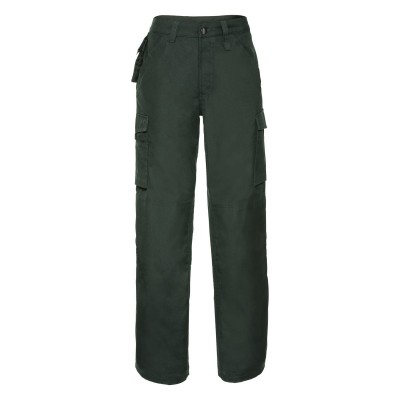 Pantaloni Adults' Heavy Duty Trousers colore bottle green taglia 46/40