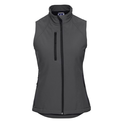 Soft shell Ladies' Softshell Gilet colore titanium taglia XS