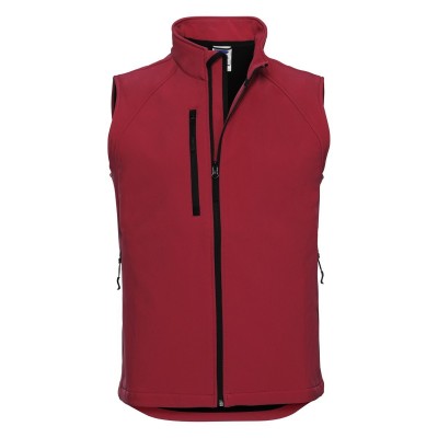 Soft shell Men's Softshell Gilet colore classic red taglia S