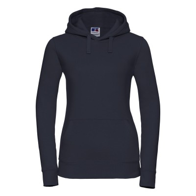 Felpe Ladies' Authentic Hooded Sweat colore french navy taglia XS