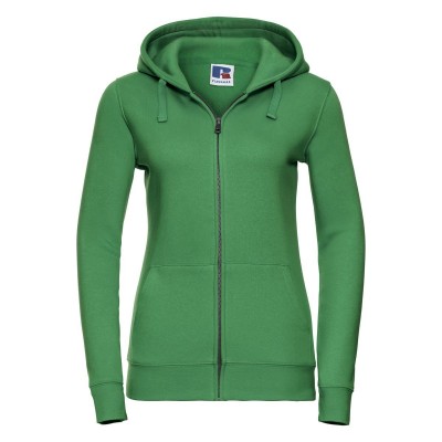 Felpe Sweat Authentic Zipped Hood p/Hooded W colore apple taglia XS