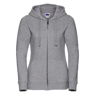 Felpe Sweat Authentic Zipped Hood p/Hooded W colore light oxford taglia XS