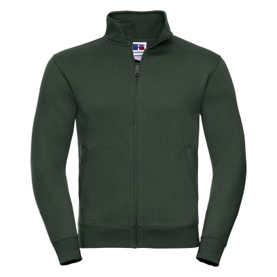 Felpe Men's Authentic Sweat Jacket colore bottle green taglia XS