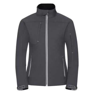 Soft shell Ladies' Bionic Softshell Jacket colore Iron Grey taglia XS