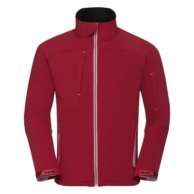 Soft shell Men's Bionic Softshell Jacket colore classic red taglia XS